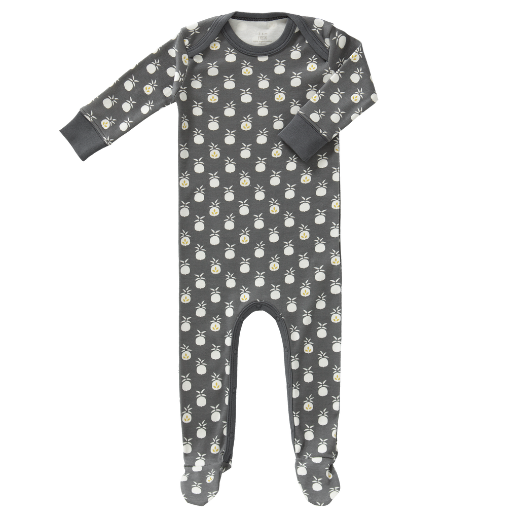 Pyjama met voet Pineapple Antraciet