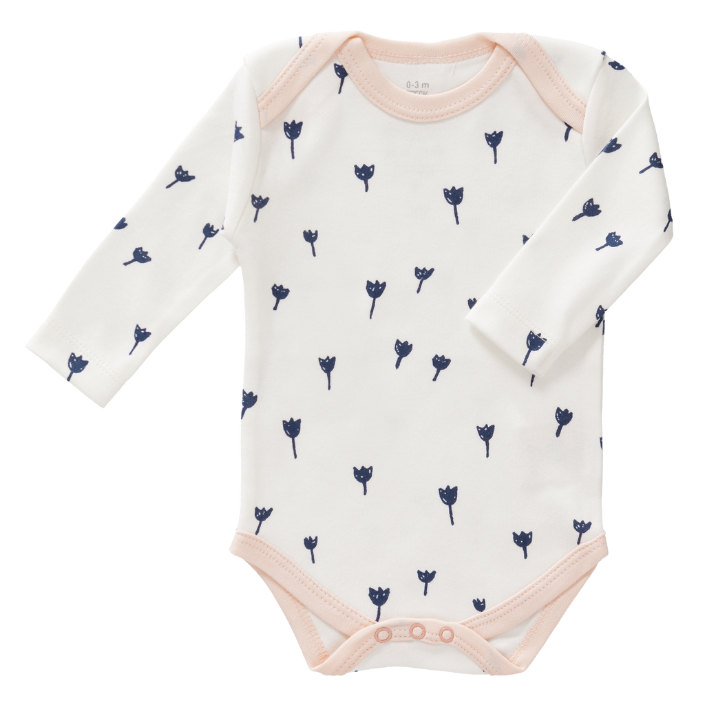 Romper lange mouw Tulip Indigo Blue