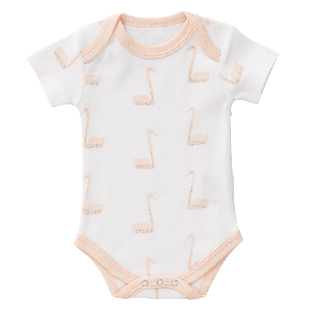 Romper korte mouw Swan Pale Peach
