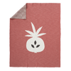 Gebreide deken Pineapple Red