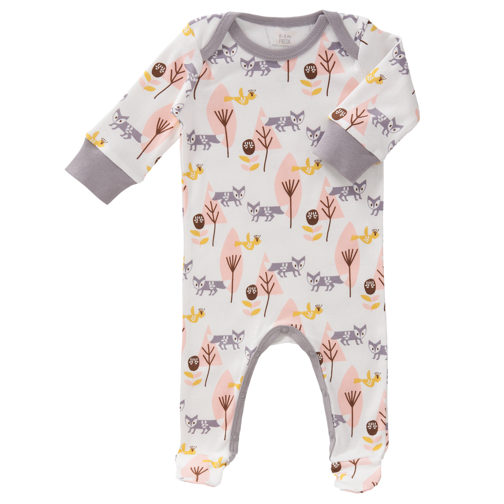 Pyjama met voet Fox Pink