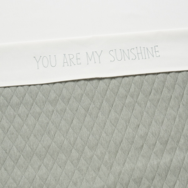 Wieglaken 75 x 90 cm Sunshine Forest green