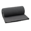 Gebreide deken Dark Grey Uni
