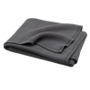 Gebreide deken Dark Grey Uni