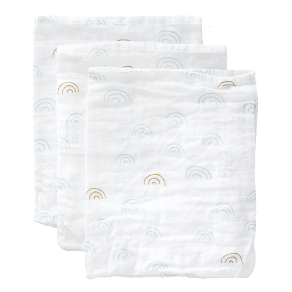 Washandset Rainbow Ether Blue (3 stuks)