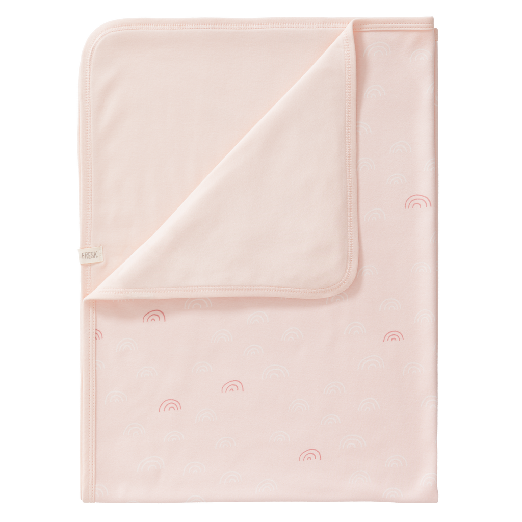 Babydeken Rainbow Chintz Rose