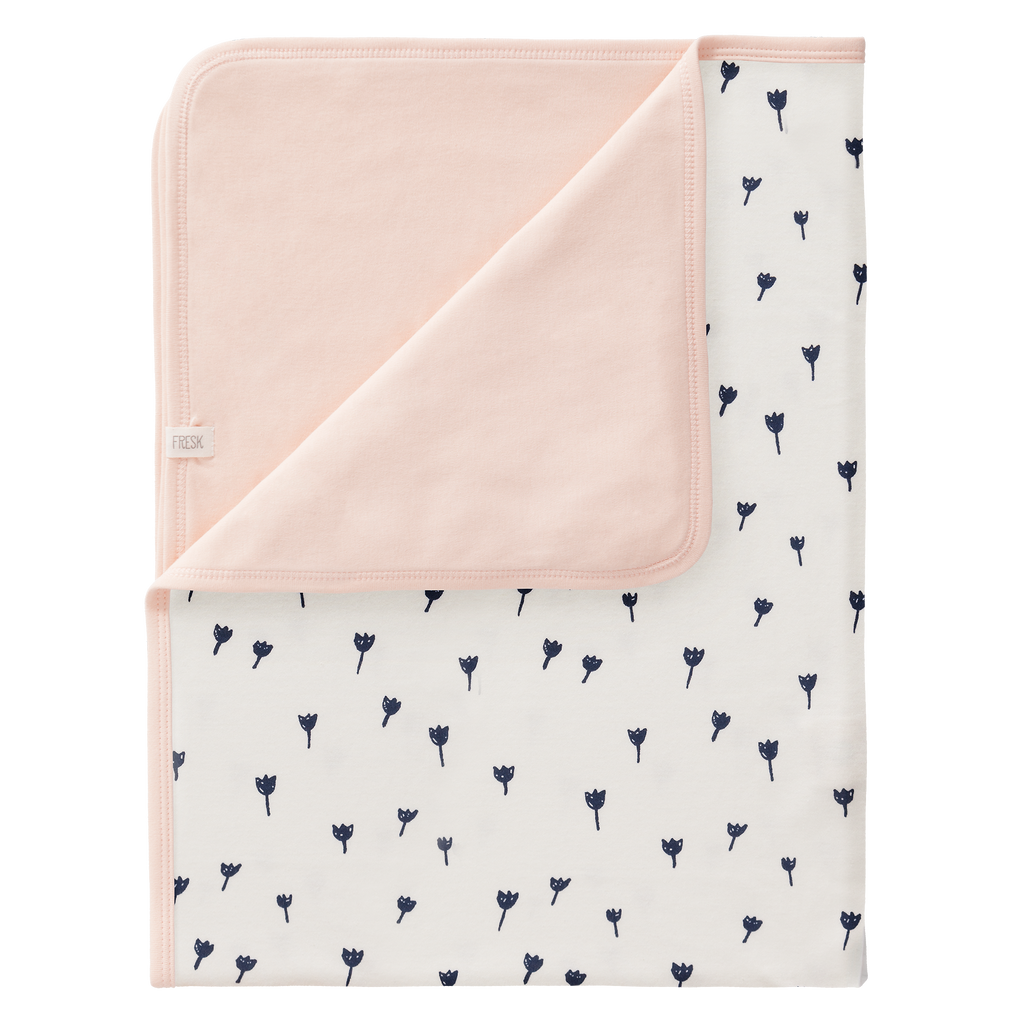 Babydeken Tulip Indigo Blue