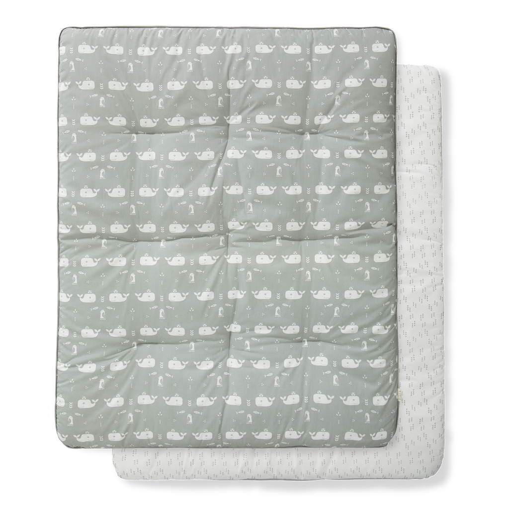 Boxkleed Whale Dawn Grey
