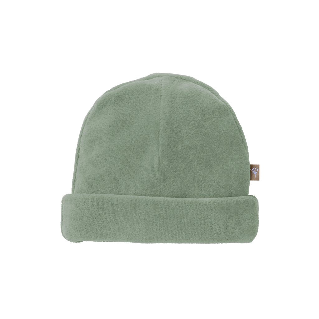 Mutsje Velours Forest Green