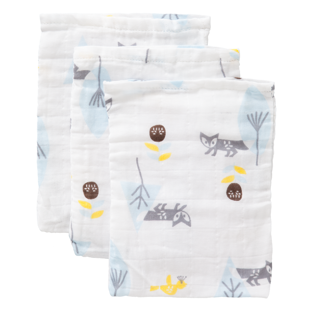 Washand set  Fox blue (3 stuks)