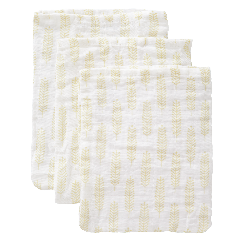 Washand set Havre Vintage Yellow (3 stuks)