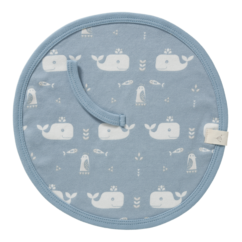 Speendoekje Whale Blue Fog