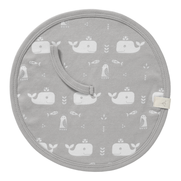 Speendoekje Whale Dawn Grey