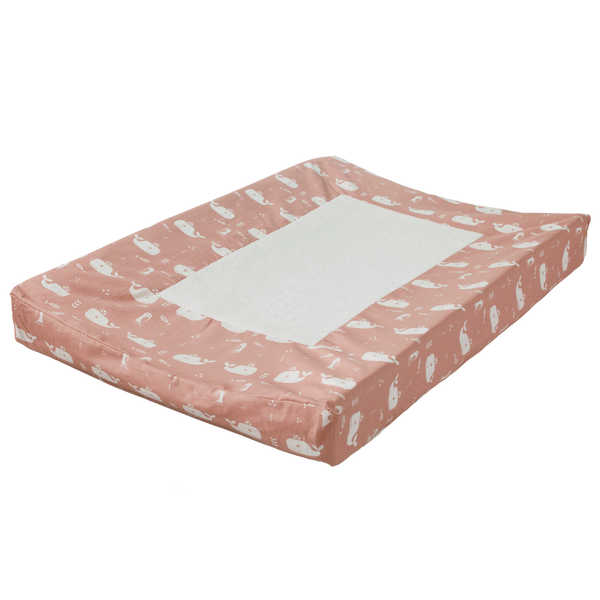 Aankleedkussenhoes Whale Mellow Rose