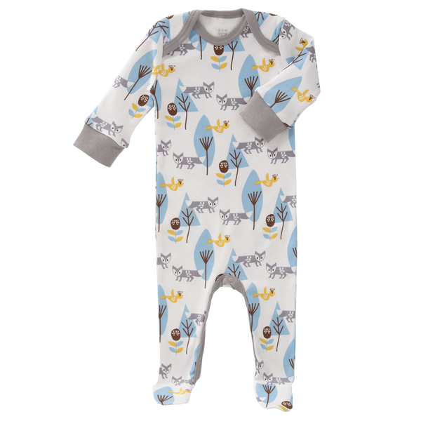 Pyjama met voet Fox Blue