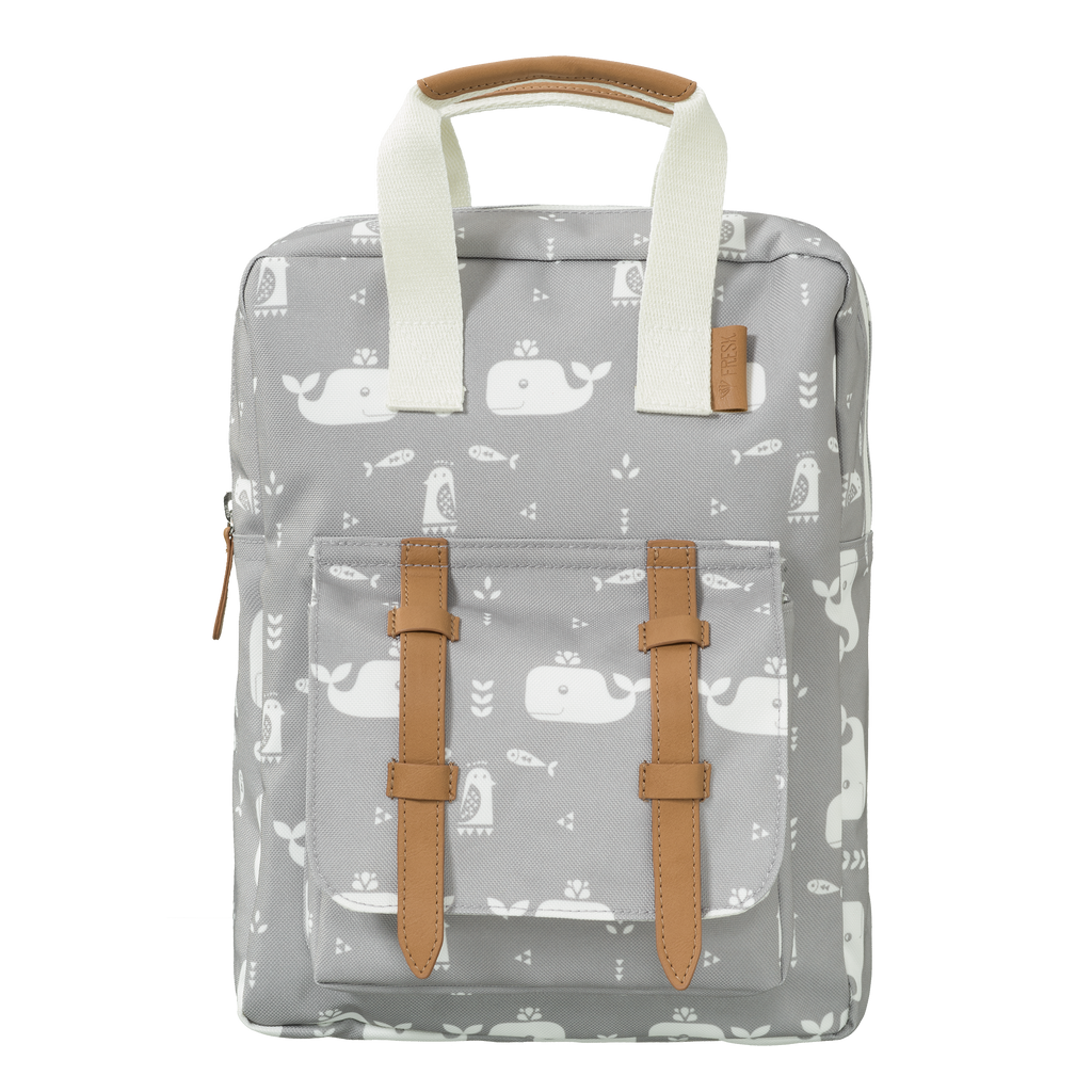 Rugzak Whale Dawn Grey
