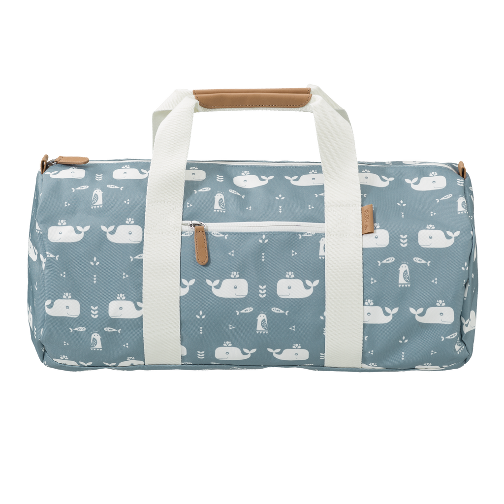 Weekend tas Whale Blue Fog